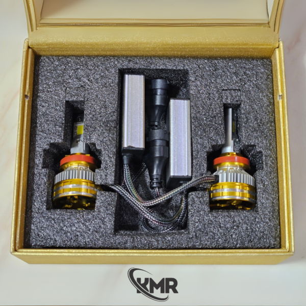 KMR High-Power LED Headlight Bulb – 2000W | 4 Heat-Resistant Copper Cores - Image 3