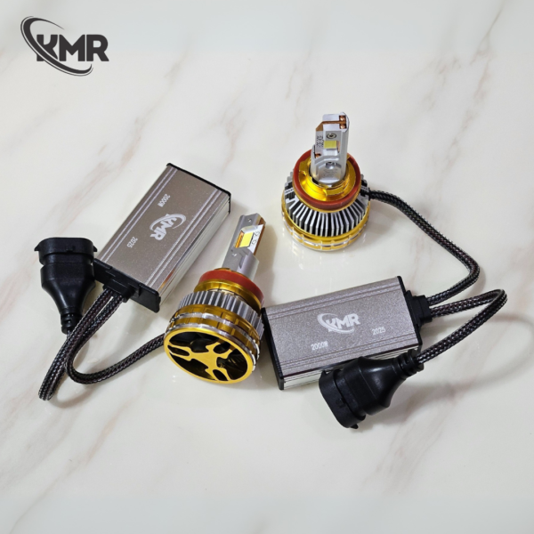 KMR High-Power LED Headlight Bulb – 2000W | 4 Heat-Resistant Copper Cores - Image 5