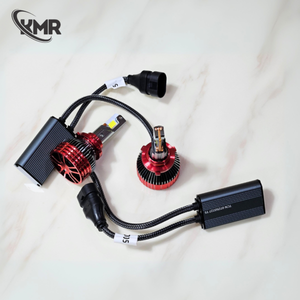 KMR Ultra-Bright LED Headlight – 60,000 Lumens | 6500K Cool White | 5 Heat-Resistant Copper Cores - Image 4