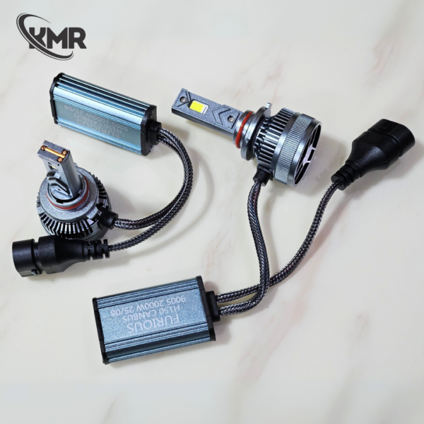 KMR LED Headlight Bulb – 2000W | 15,000 Lumens | 3 Heat-Resistant Copper Cores - Image 4