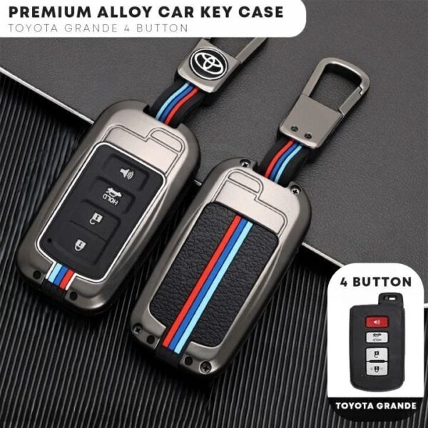 Metal silicon key cover for - Toyota Corolla Grande