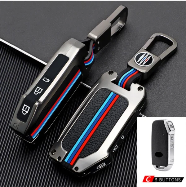 Metal silicon key cover for - KIA Sportage alpha (2019-2024)