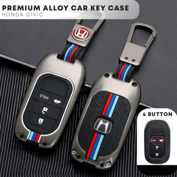 Metal silicon key cover for - Honda Civic (2022-2025)