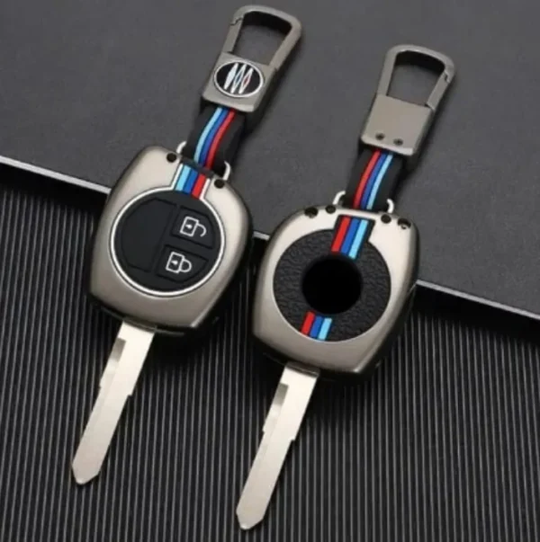 Metal silicon key cover for - Suzuki WagonR / Alto / Swift / Liana