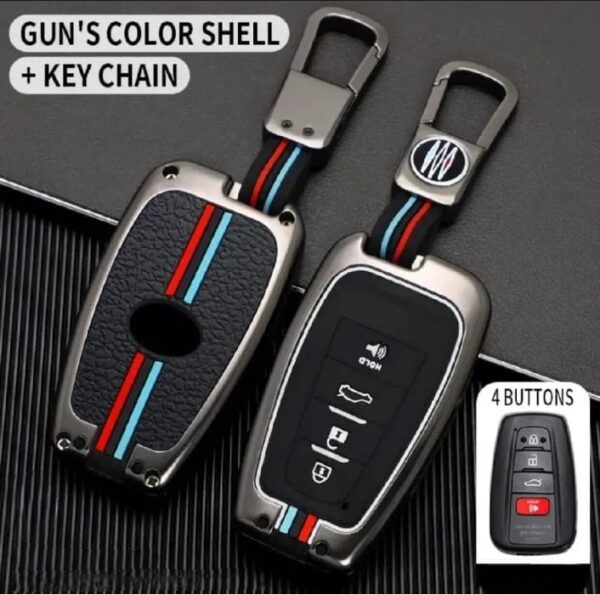 Metal silicon key cover for - Toyota Corolla Cross