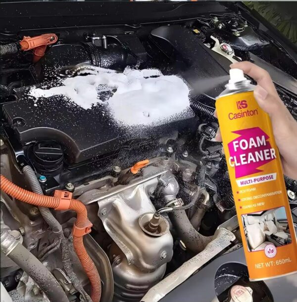 KS Casinton Multi-Purpose Foam Cleaner Spray – 650ml - Image 3