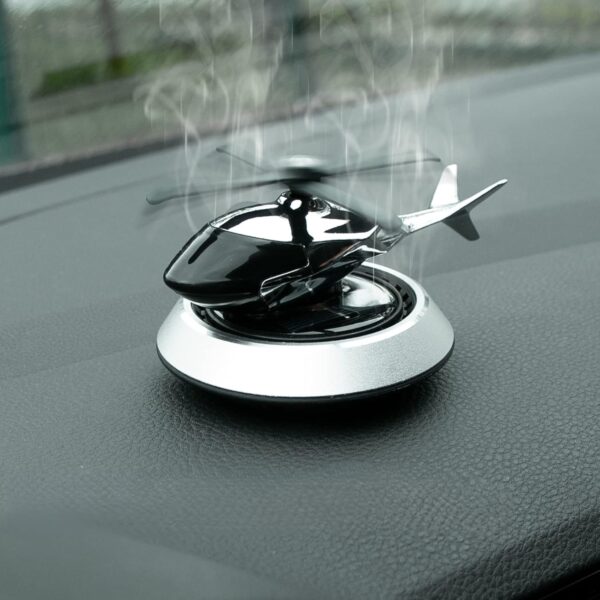 Car Air Fresheners with Solar Rotating, Creative Car Perfume Decoration