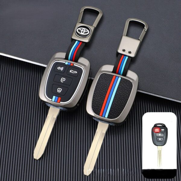 Metal silicon key cover for - Toyota Corolla Xli / Gli / Altis 1.6